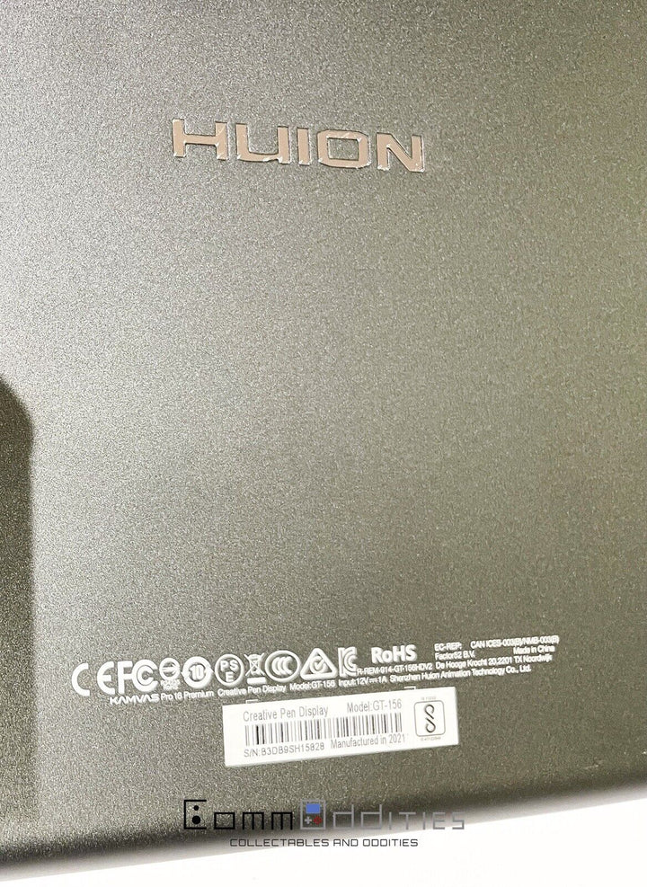 Huion GT-156HDV2 - KAMVAS Pro 16 Premium Creative Pen Display - Drawing Monitor