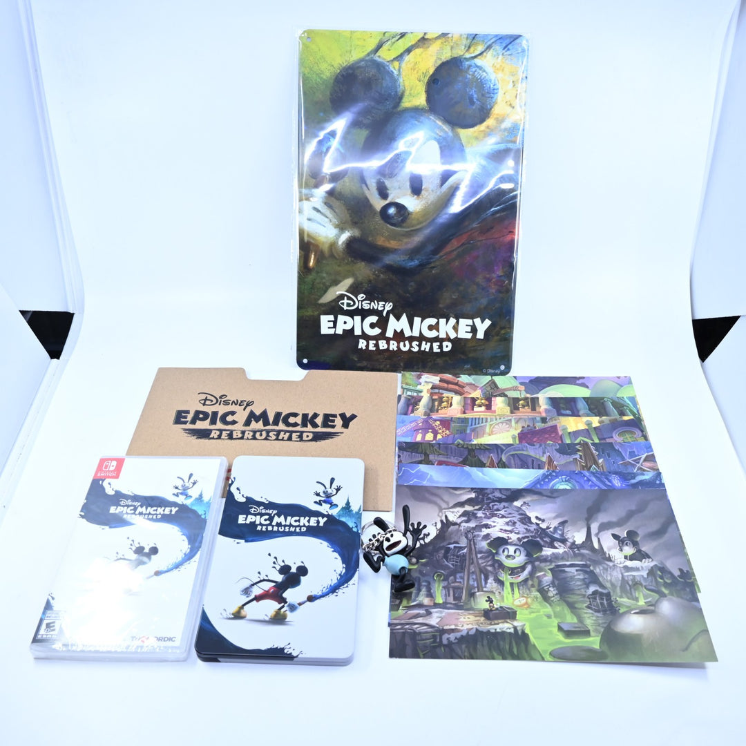 Epic Mickey Rebrushed - Collectors Edition - GAME SEALED - Switch Game