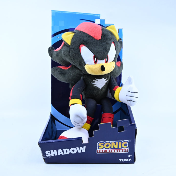 Boxed 12" Shadow Plush - Sonic the Hedgehog - Tomy - Toy