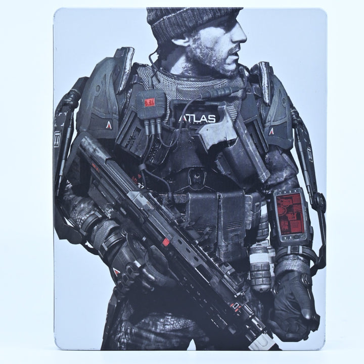 LIKE NEW! Call of Duty Advanced Warfare - Steelbook - Xbox One / PS4 - No Game