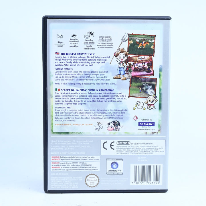 Harvest Moon: A Wonderful Life - Nintendo Gamecube Game + Manual - FREE POST