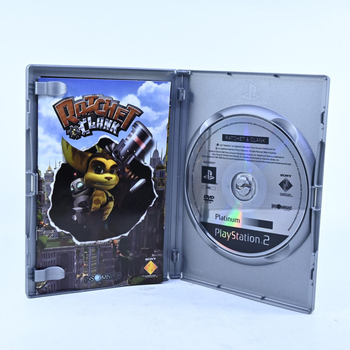 Ratchet &amp; Clank - Sony Playstation 2 / PS2 Game + Manual - PAL - MINT DISC!