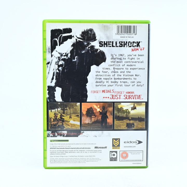 Shellshock Nam' 67 - Original Xbox Game + Manual - PAL - MINT DISC!