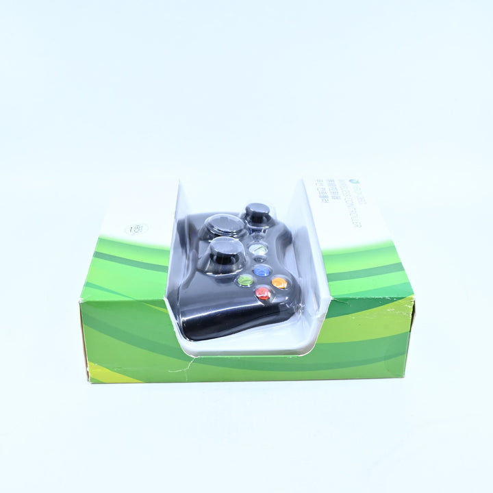 Microsoft Xbox 360 Black Wireless Controller - Xbox 360 Accessory