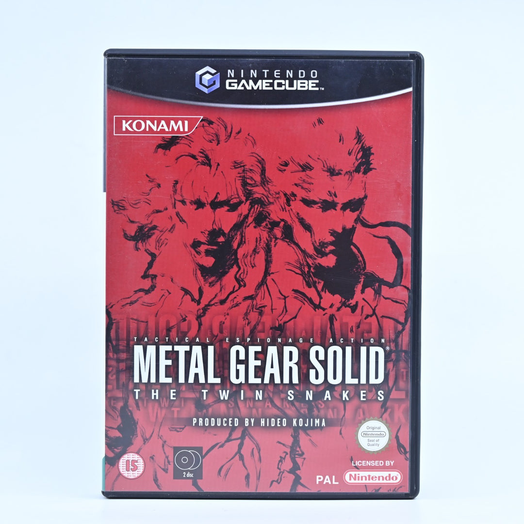 Metal Gear Solid: The Twin Snakes - Nintendo Gamecube Game + Manual - PAL