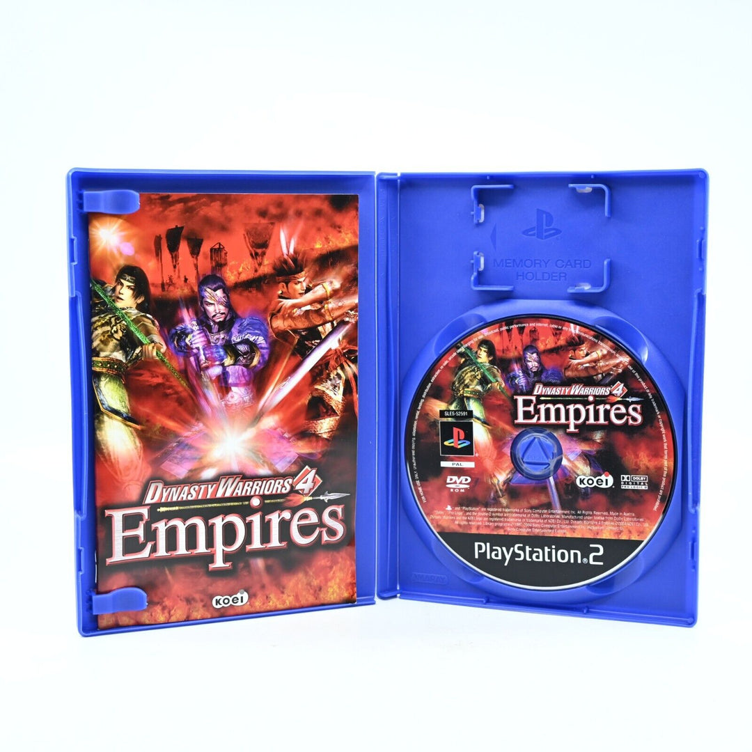 Dynasty Warriors 4 Empires - Sony Playstation 2 / PS2 Game + Manual - PAL