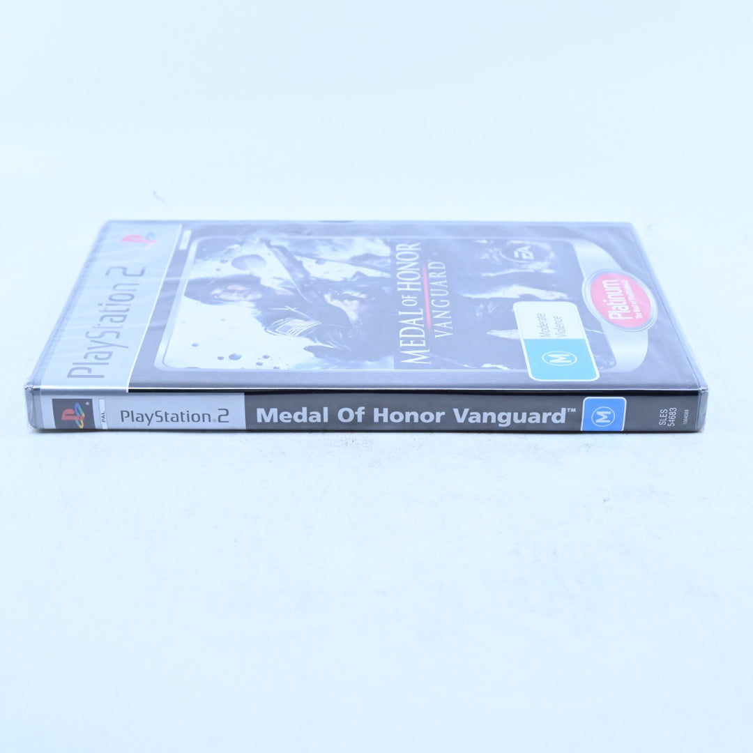 Medal of Honor Vanguard - Sony Playstation 2 / PS2 Game + Manual - SEALED!