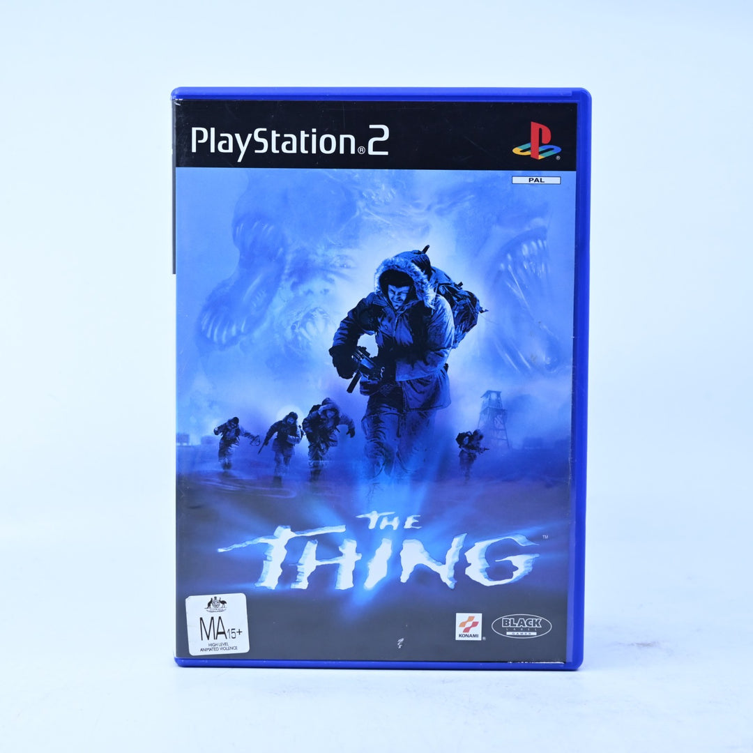 The Thing - Sony Playstation 2 / PS2 Game + Manual - PAL - MINT DISC!