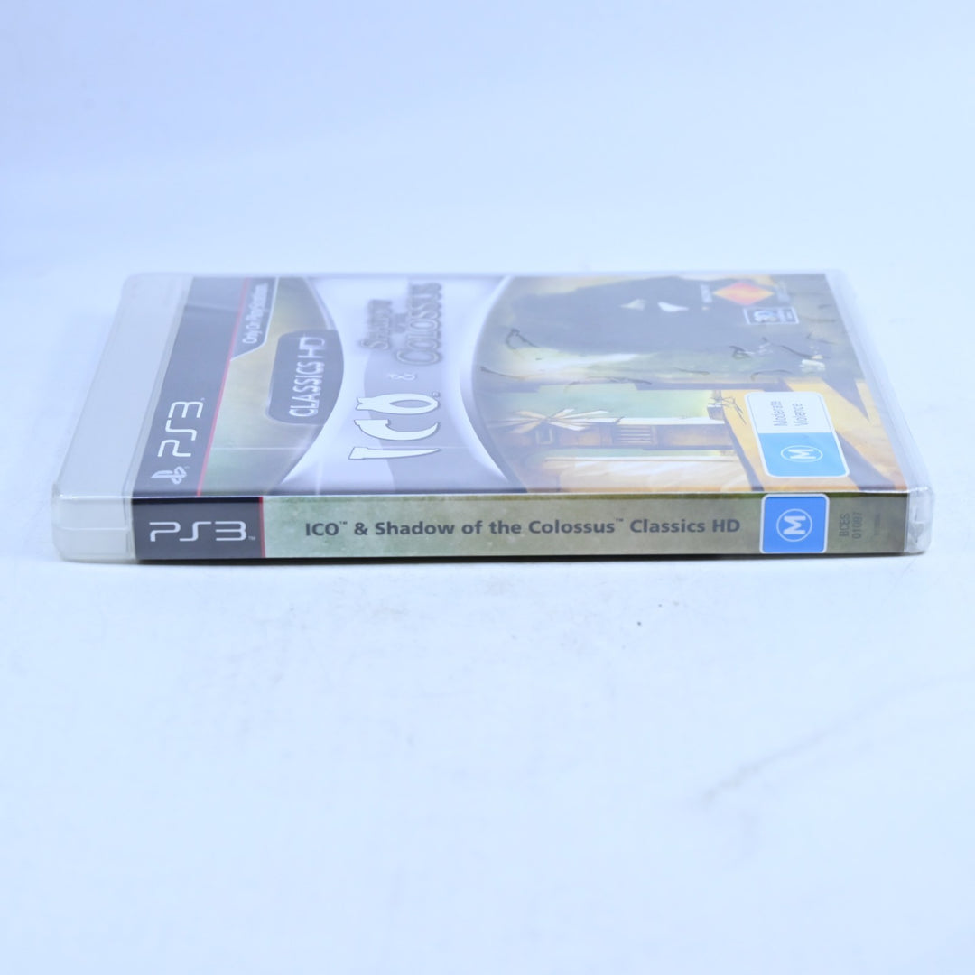 Ico & Shadow Of The Colossus Classics HD - SEALED! - PS3 Game - Cracked Case!
