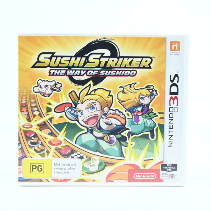 LIKE NEW Sushi Striker: The Way of Sushido - Nintendo 3DS Game - PAL - FREE POST