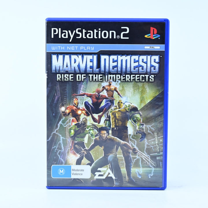 Marvel Nemesis: Rise of the Imperfects - Playstation 2 / PS2 Game - No Manual