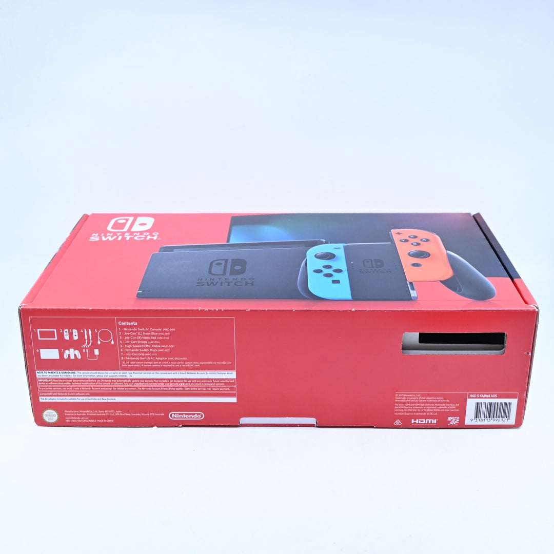 Blue / Red XAW700182 - Nintendo Switch Boxed Console - PAL - FREE POST!