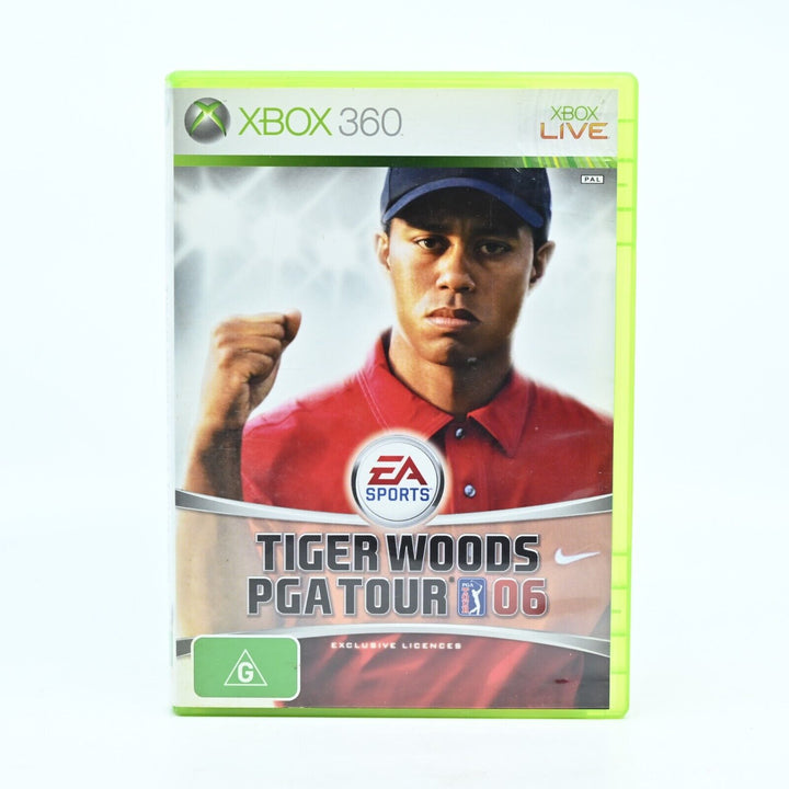 Tiger Woods PGA Tour 06 - Xbox 360 Game + Manual - PAL - MINT DISC!