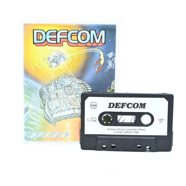 Defcom - Commodore 64 / C64 Game - PAL - FREE POST!