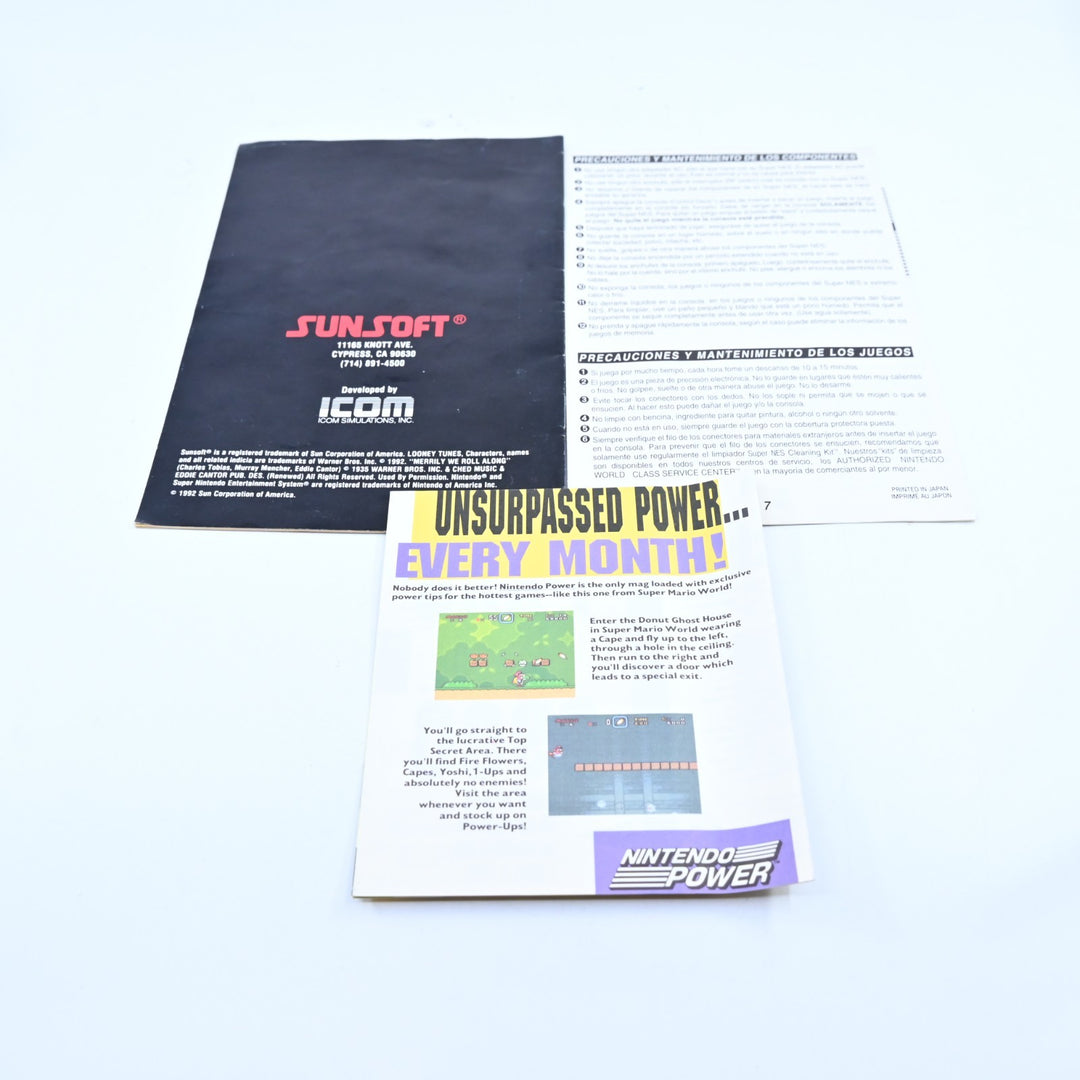 Road Runner's Death Valley - Super Nintendo / SNES Boxed Game - NTSC-U/C