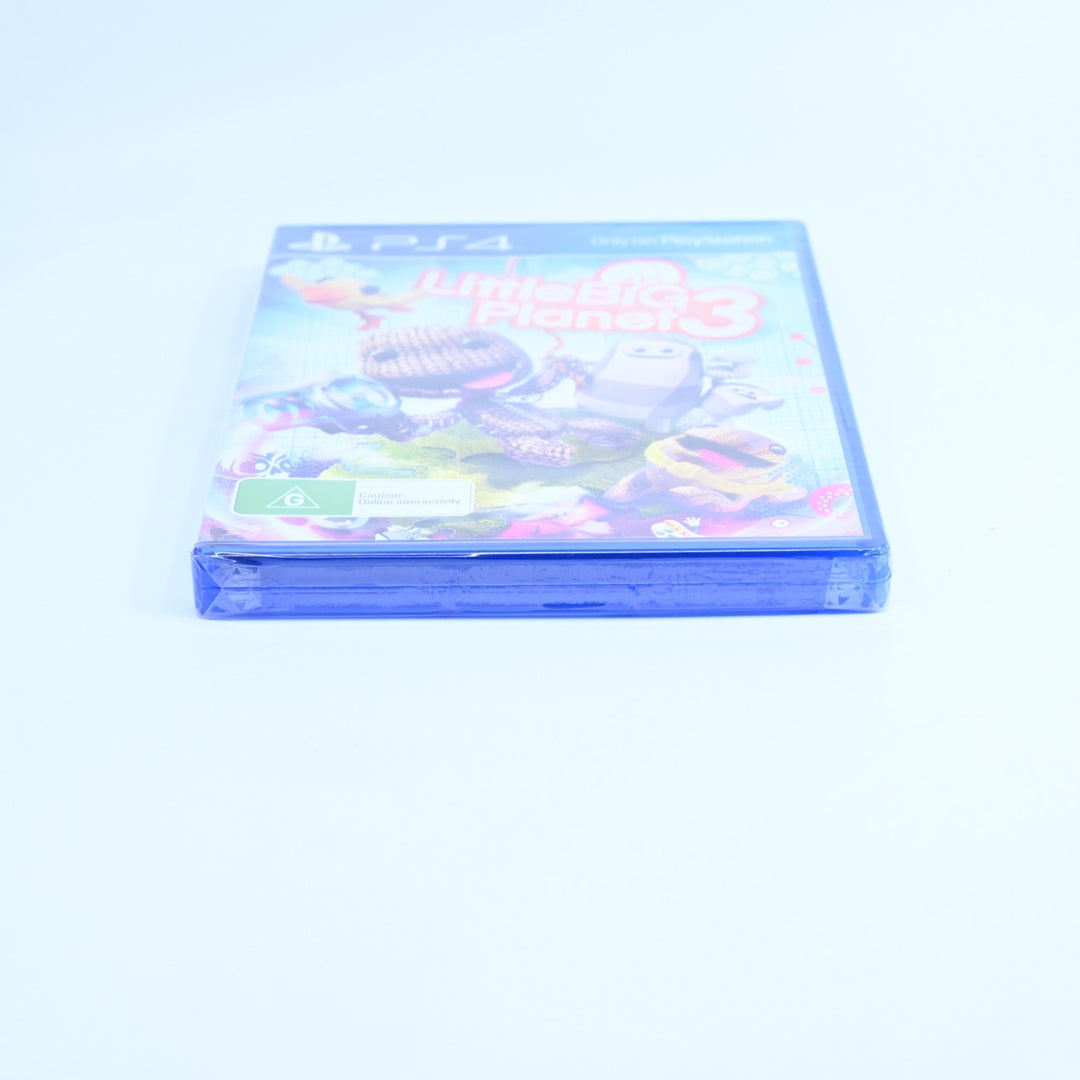 SEALED! LittleBigPlanet 3 - Sony Playstation 4 / PS4 Game - MINT DISC!