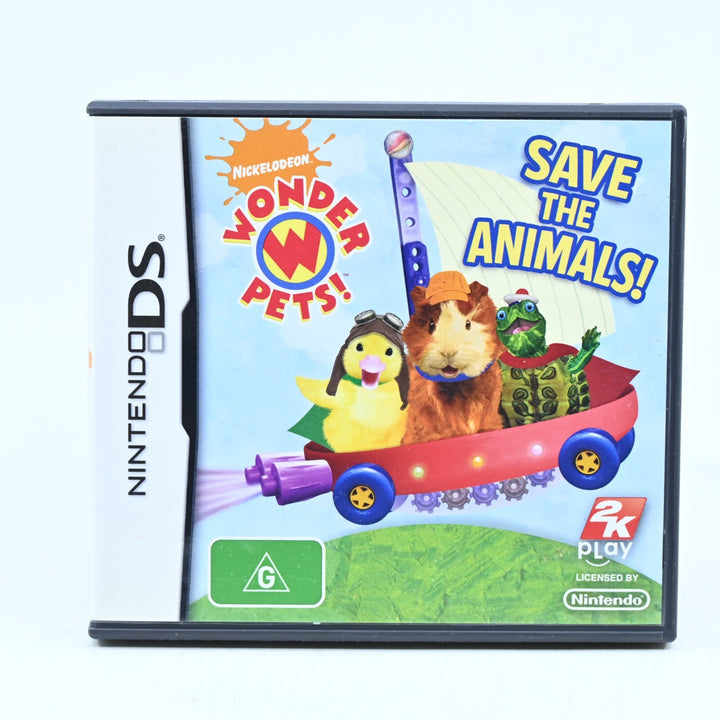 Wonder Pets Save The Animals - Nintendo DS Game - PAL + Manual - FREE POST!