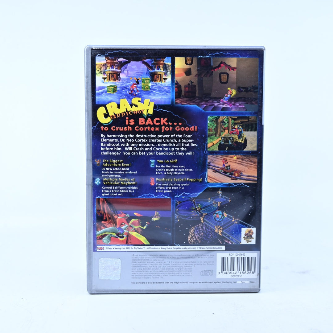 Crash Bandicoot: The Wrath of Cortex - PS2 Game + Manual - PAL