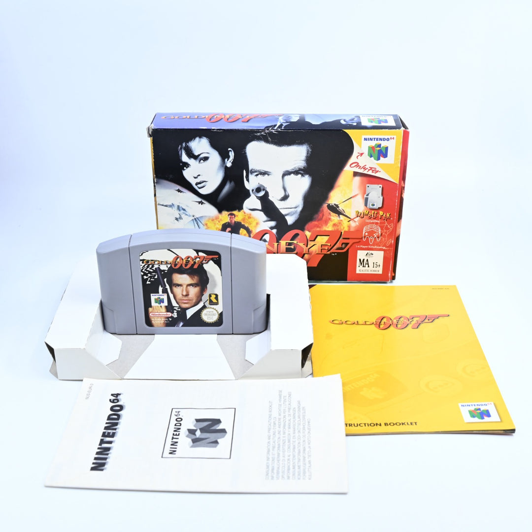 GoldenEye 007 - N64 / Nintendo 64 Boxed Game - PAL - FREE POST!
