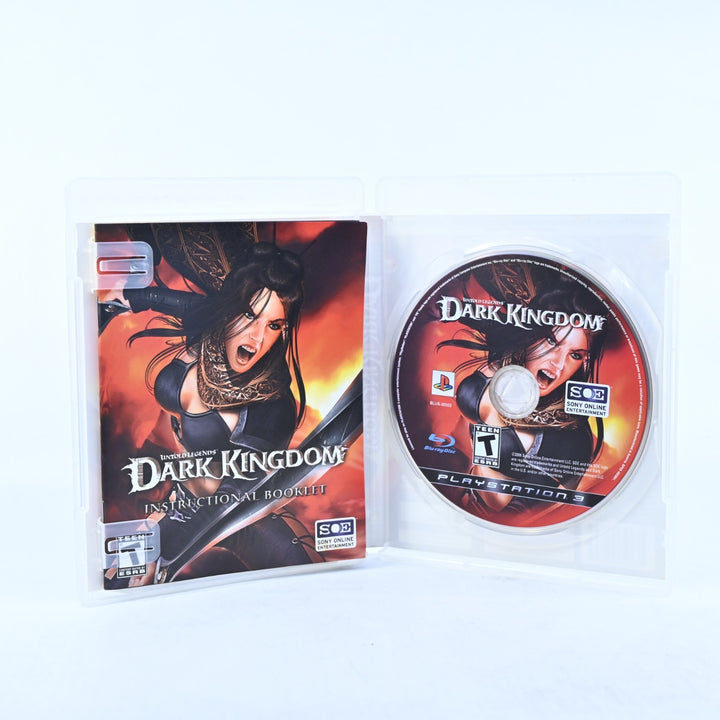 Untold Legends: Dark Kingdom - Sony Playstation 3 / PS3 Game + Manual