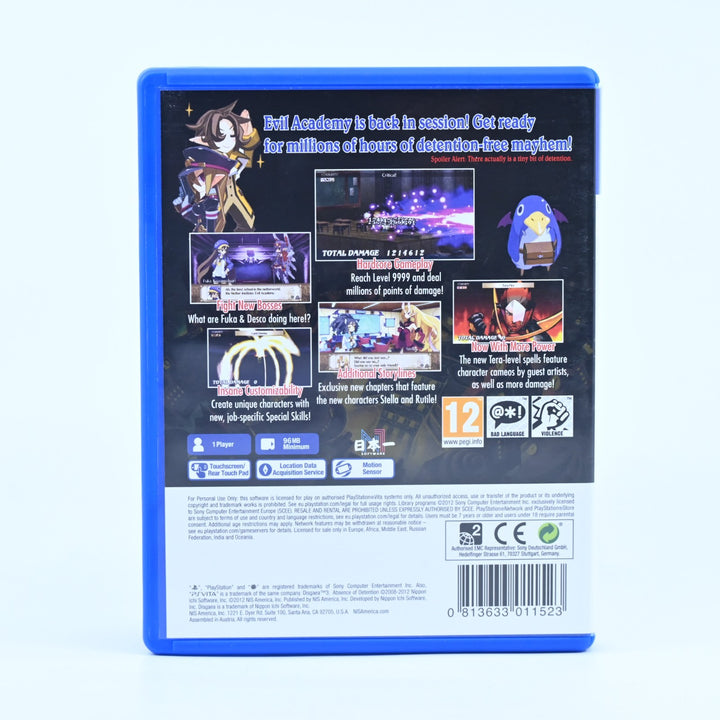 Disgaea 3: Absence of Detention - Sony PS Vita Game - FREE POST!