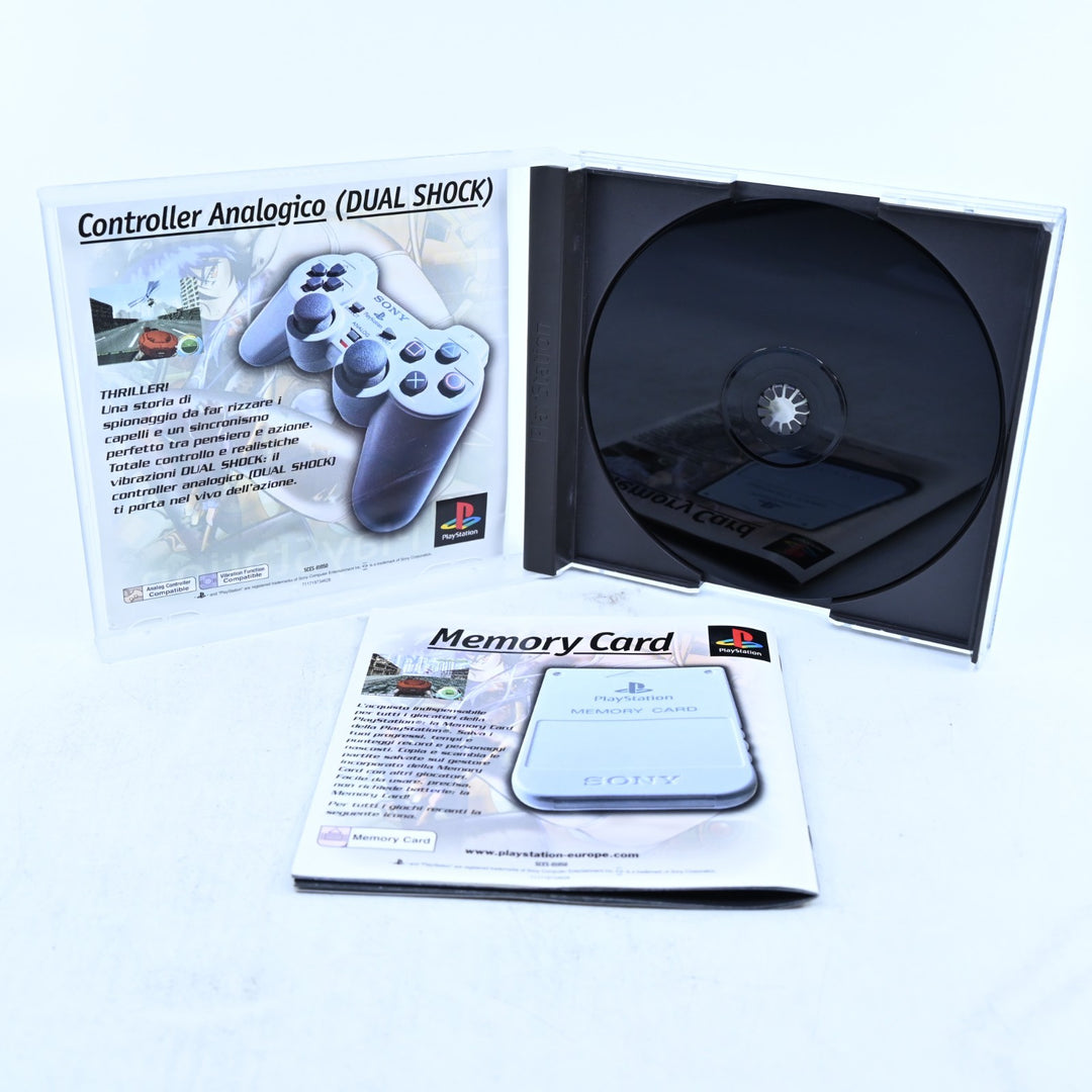 Ghost in the Shell - Sony Playstation 1 / PS1 Game + Manual - PAL MINT DISC ITA