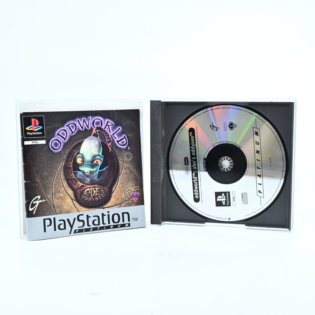 OddWorld: Abe's Oddysee - Sony Playstation 1 / PS1 Game - PAL - FREE POST!