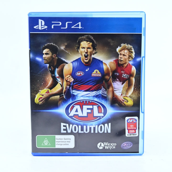 AFL Evolution - Sony Playstation 4 / PS4 Game - FREE POST!
