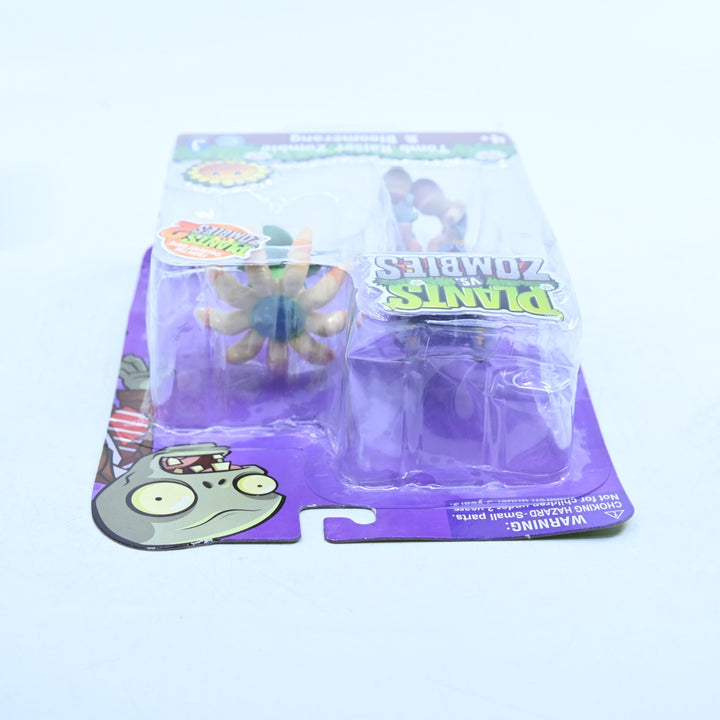 SEALED! Plants Vs Zombies - Tomb Raider Zombie & Bloomerang - Figure / Toy