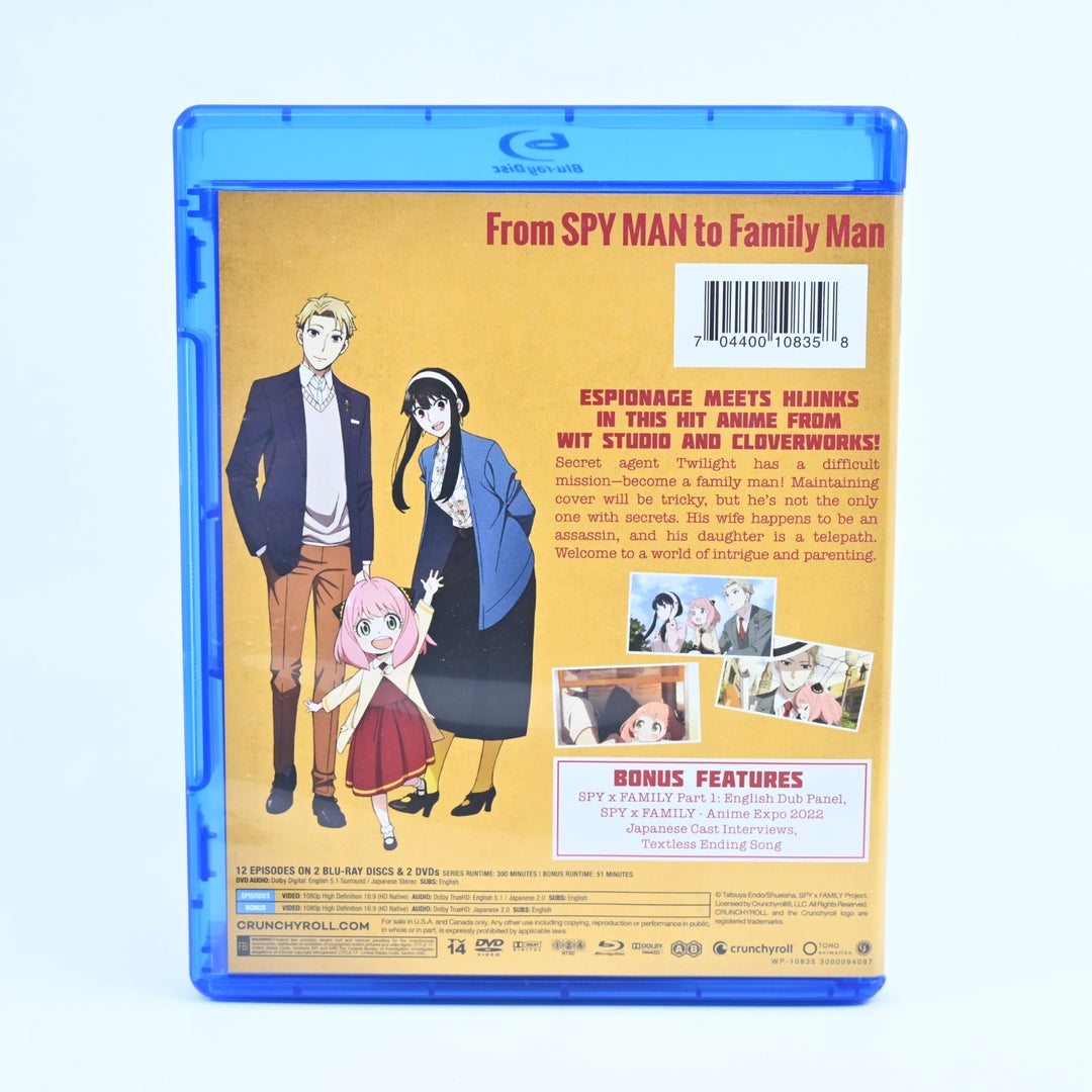 Spy x Family - Season 1 Part 1 - Region B - Anime Blu-ray