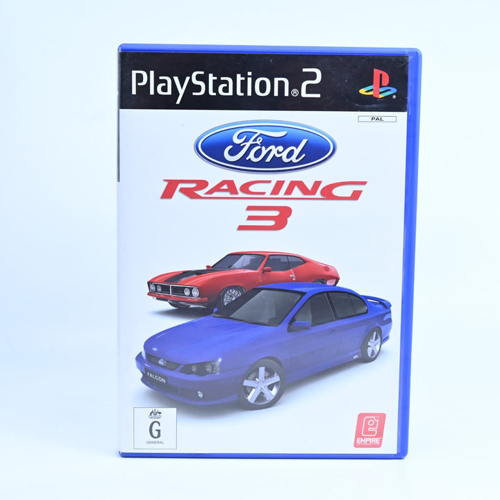 Ford Racing 3 - Sony Playstation 2 / PS2 Game + Manual - PAL - MINT DISC!