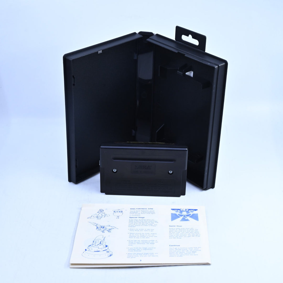 Sonic The Hedgehog 2 - Sega Mega Drive Game + Manual - PAL - FREE POST!