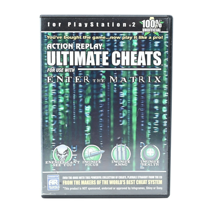 Enter the Matrix Action Replay Ultimate Codes - Sony Playstation 2 / PS2 Game