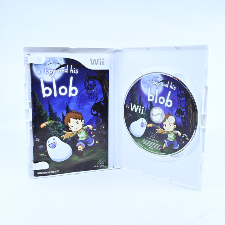 A Boy and his Blob - Nintendo Wii Game + Manual - PAL - MINT DISC!