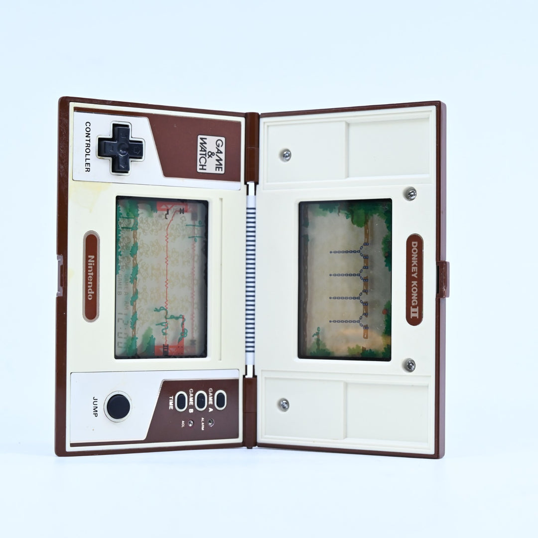 Donkey Kong II - JR-55 - No Battery Cover - Nintendo Game & Watch Console