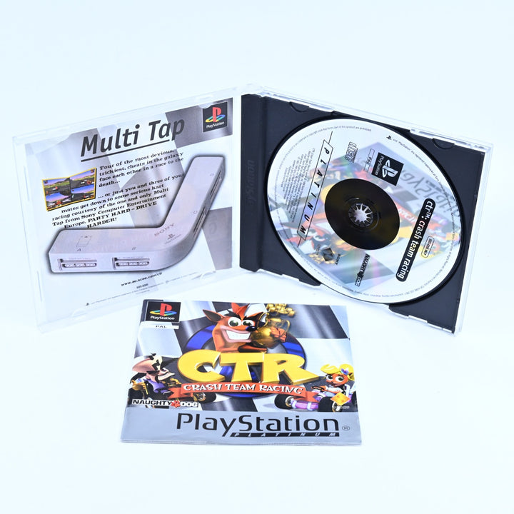 CTR: Crash Team Racing - Sony Playstation 1 / PS1 Game + Manual - PAL