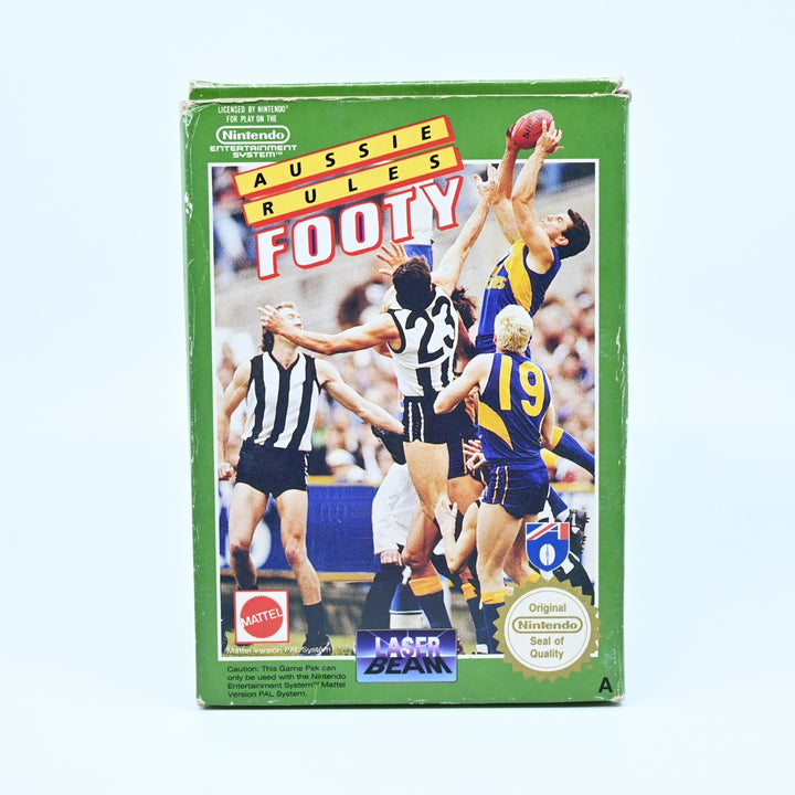 Aussie Rules Footy - Nintendo Entertainment System / NES Boxed Game - PAL