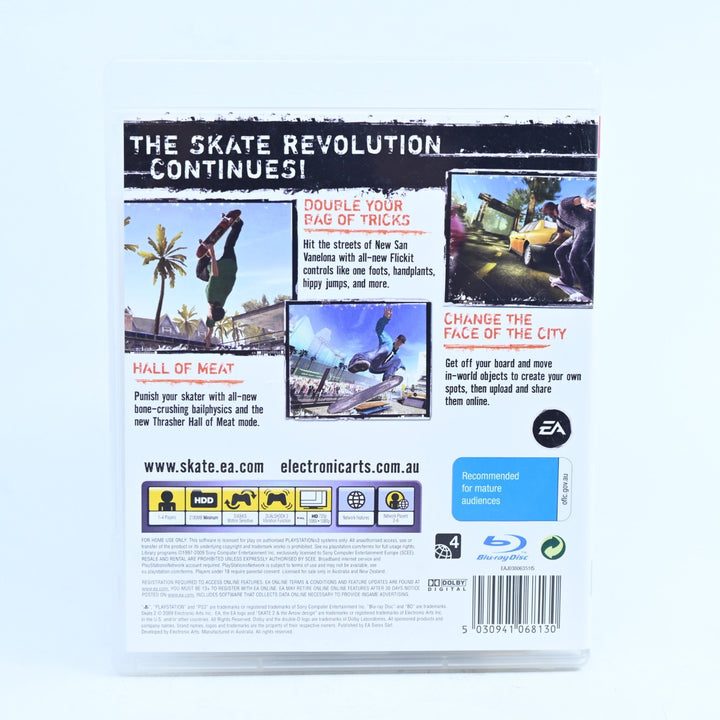 Skate 2 - Sony Playstation 3 / PS3 Game + Manual - FREE POST!