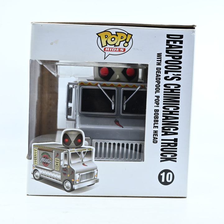 Deadpool's Chimichanga Truck (Silver) - Marvel - Funk Pop Vinyl Marvel Rides #10