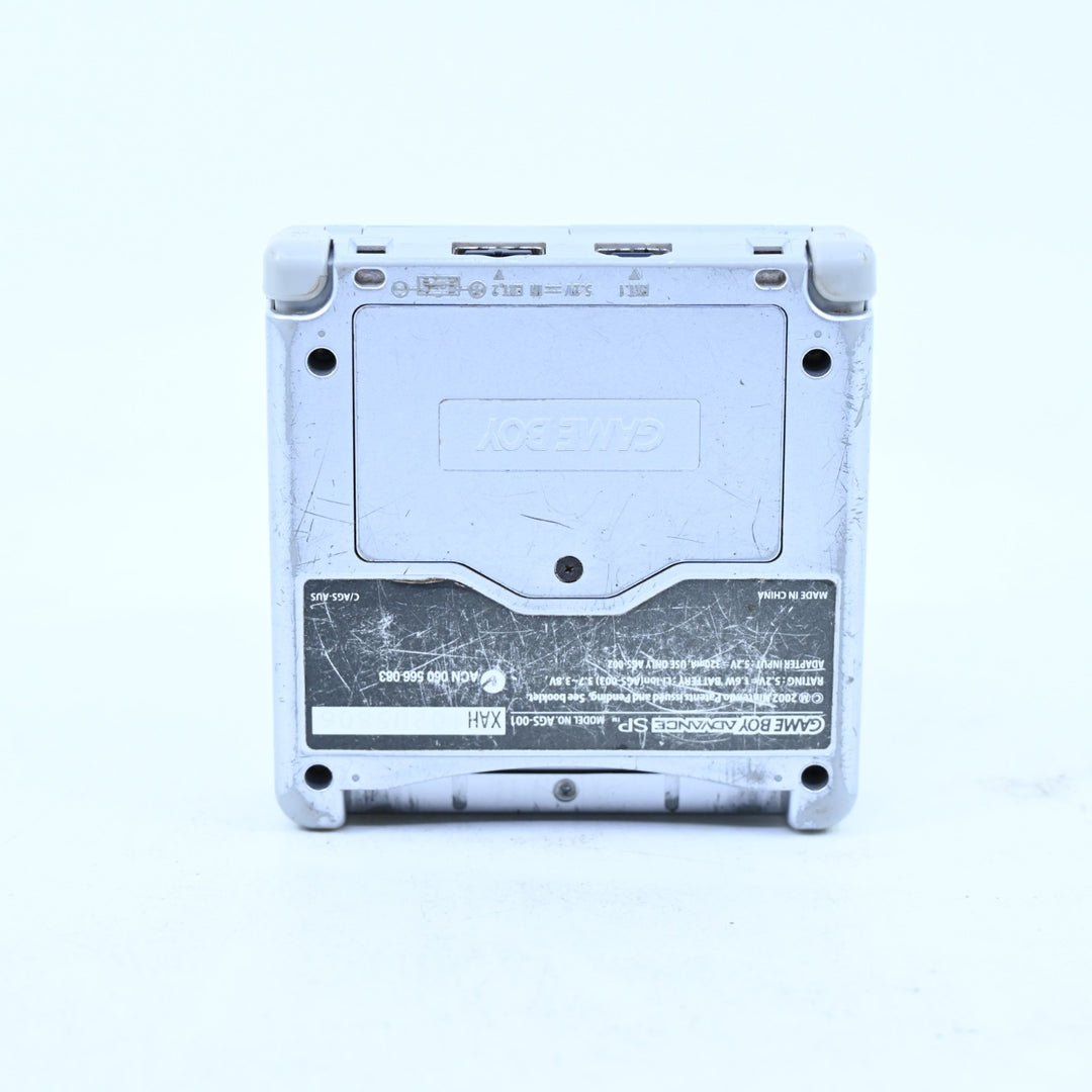 Silver - AGS-001 - Nintendo Gameboy Advance / GBA SP Console - PAL - FREE POST