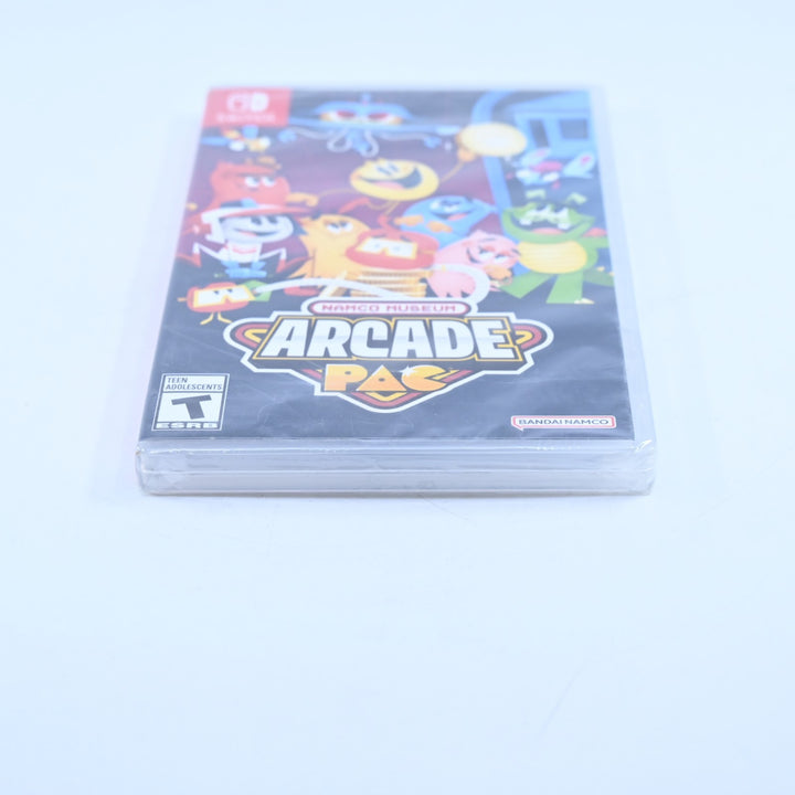 SEALED! Namco Museum Arcade Pac - Nintendo Switch Game - FREE POST!