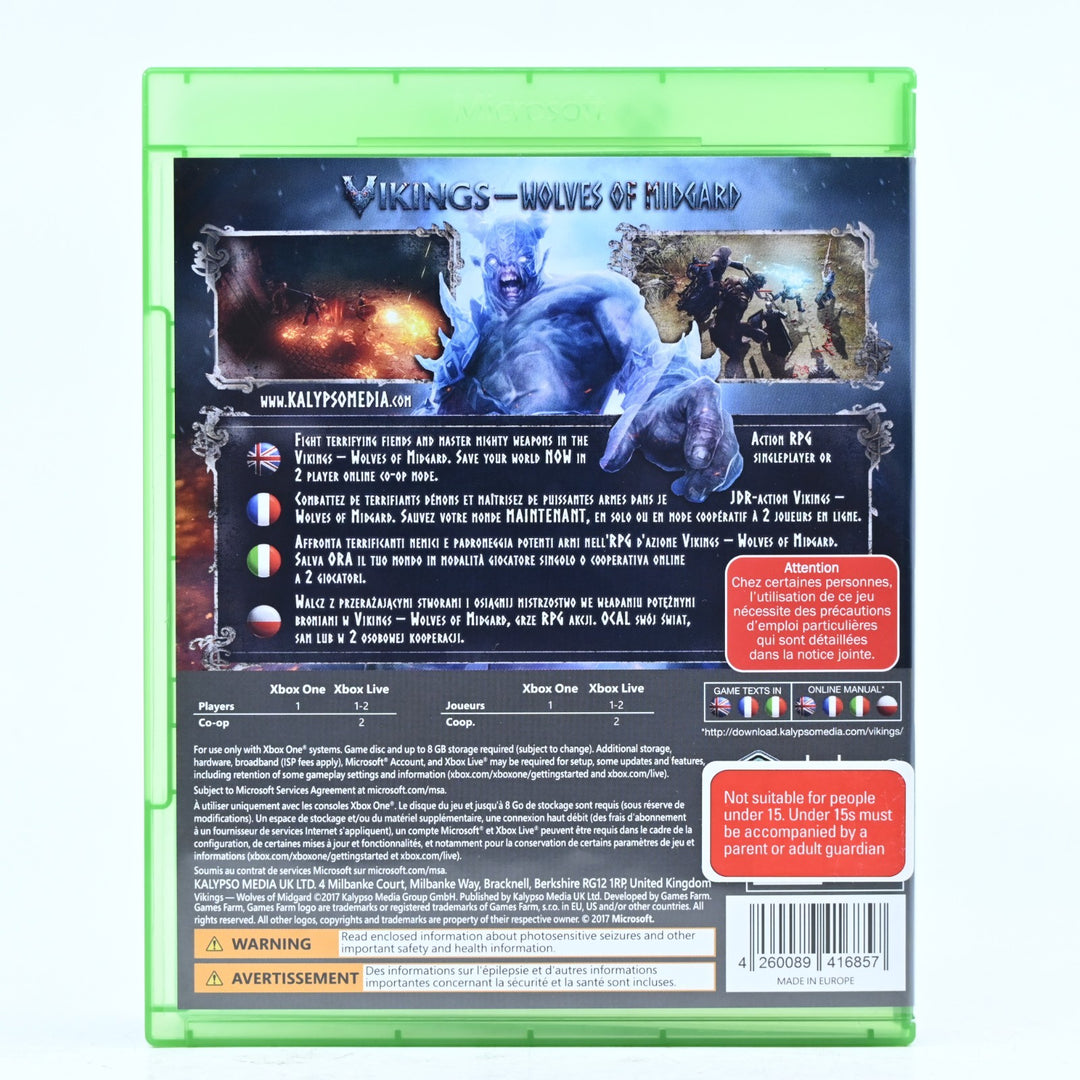 Vikings: Wolves of Midgard - Xbox One Game - PAL - FREE POST!