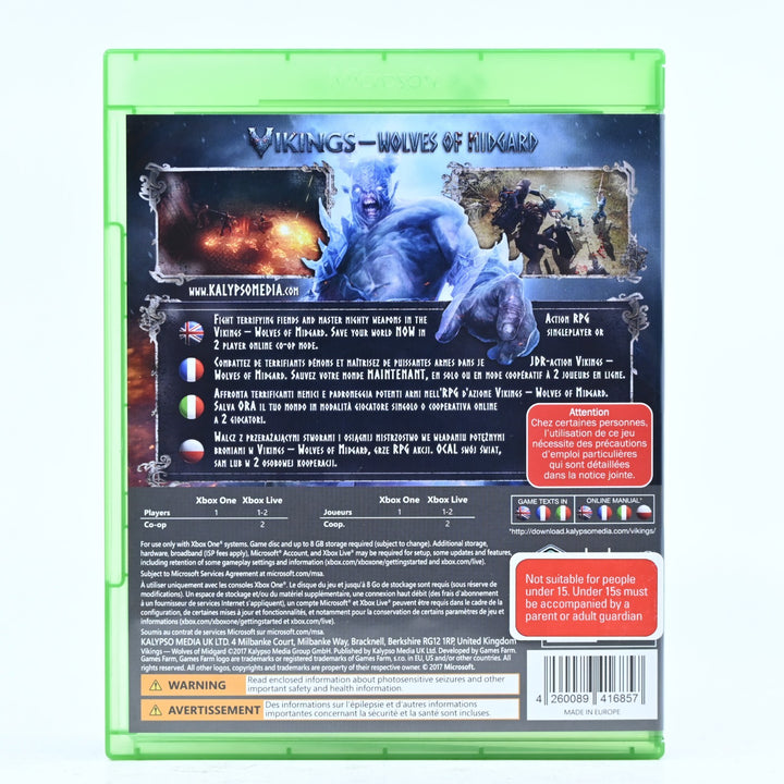 Vikings: Wolves of Midgard - Xbox One Game - PAL - FREE POST!
