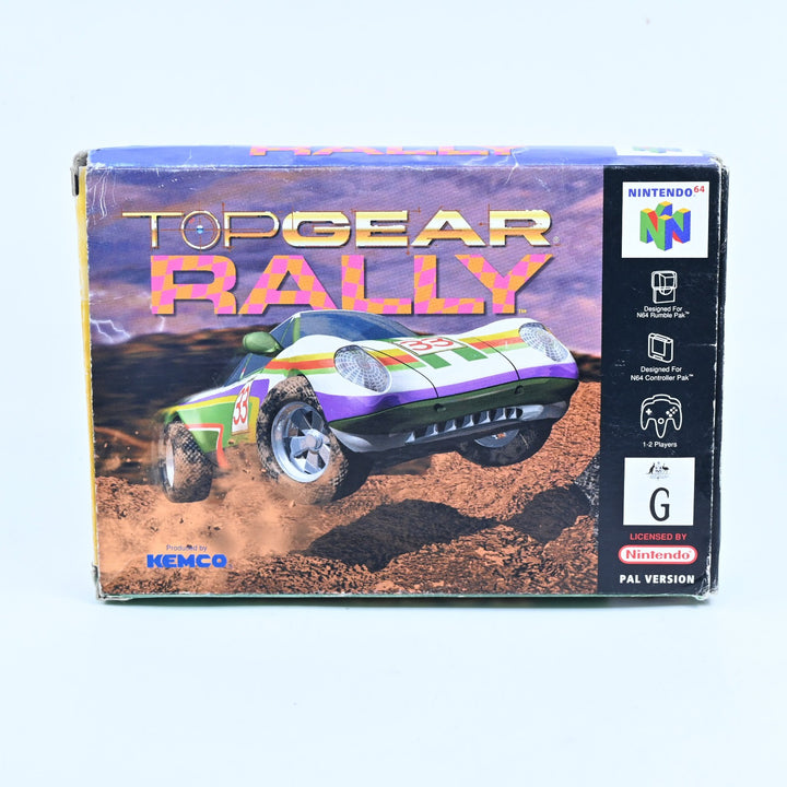 Top Gear Rally - N64 / Nintendo 64 Boxed Game - PAL - FREE POST!