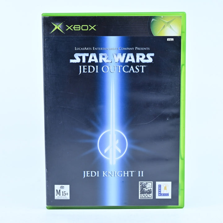 Star Wars Jedi Outcast: Jedi Knight II - Original Xbox Game + Manual - PAL
