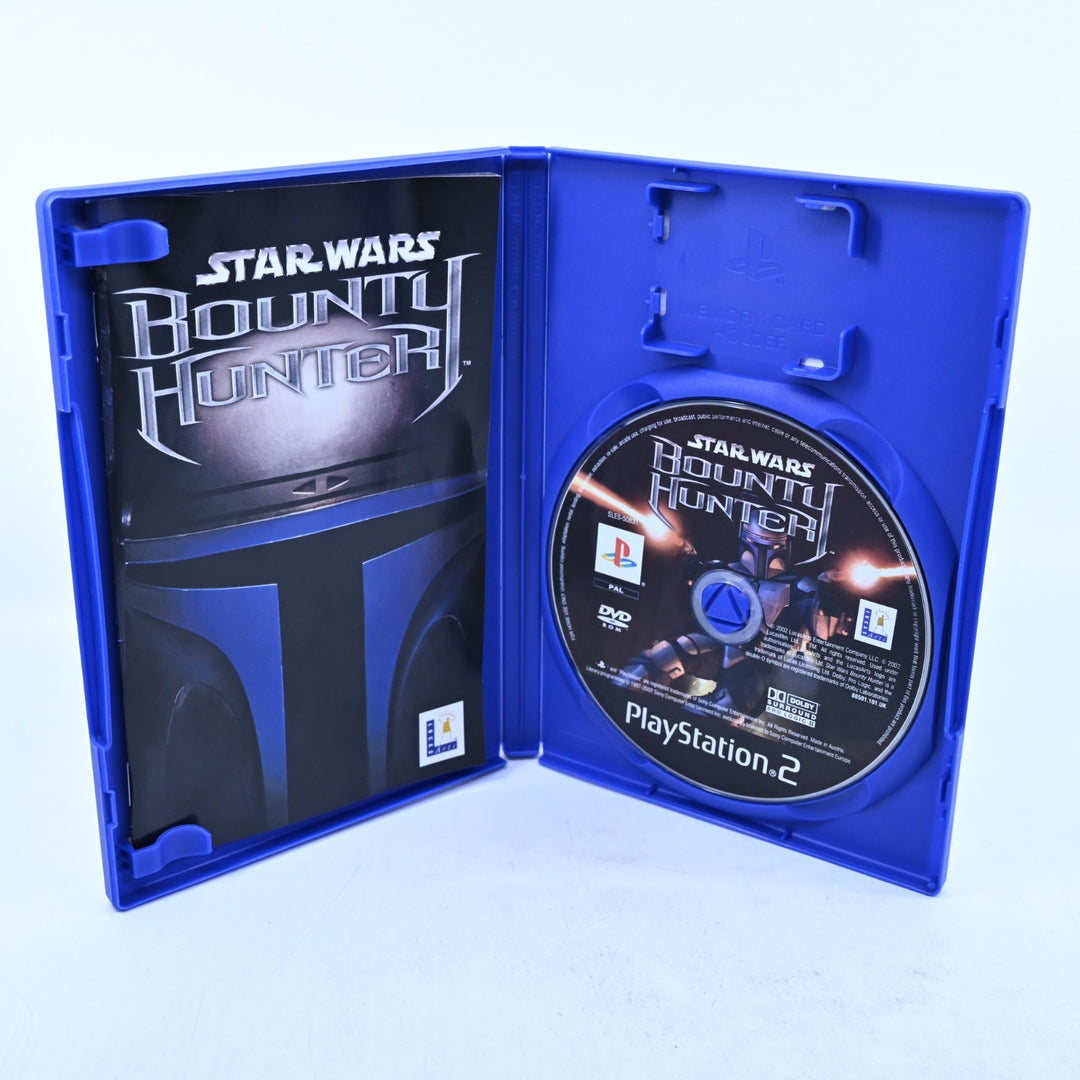 Star Wars Bounty Hunter - Sony Playstation 2 / PS2 Game + Manual - PAL