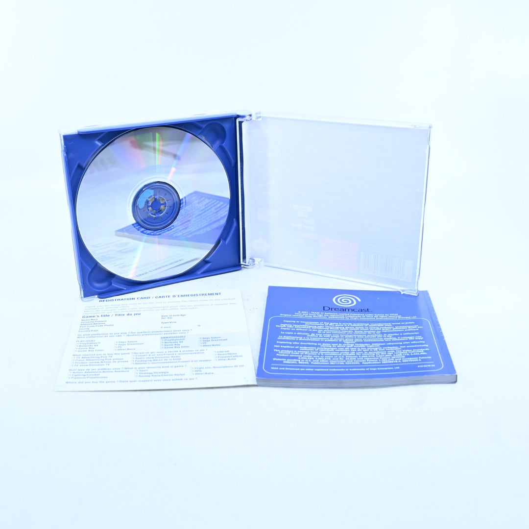 Worms World Party - Sega Dreamcast Game + Manual - PAL - MINT DISC!