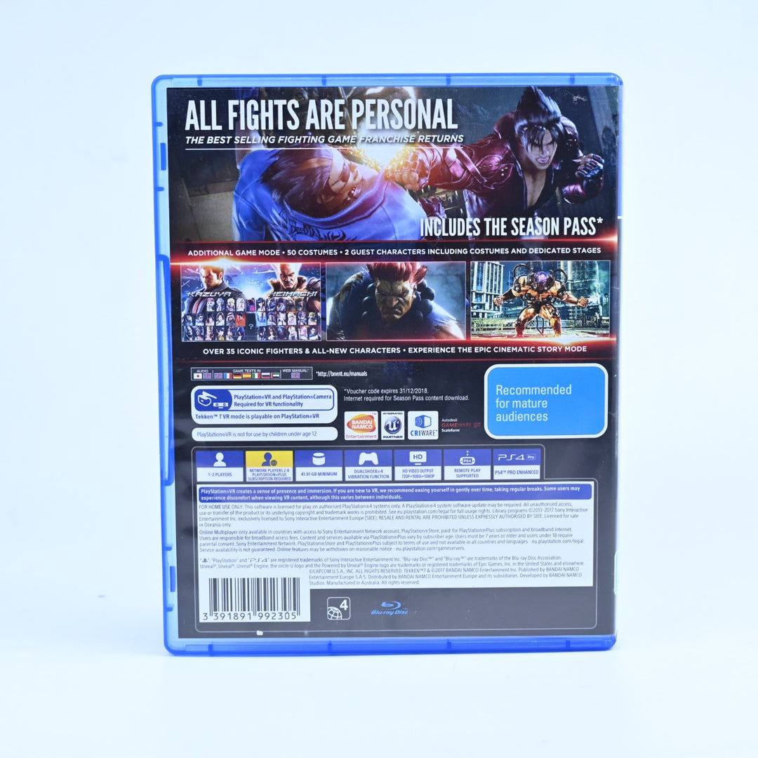 Tekken 7 - Deluxe Edition - Sony Playstation 4 / PS4 Game - MINT DISC!