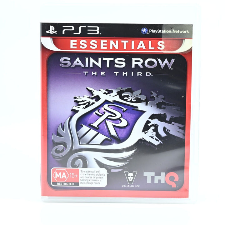 Saints Row: The Third - Sony Playstation 3 / PS3 Game + Manual - FREE POST!