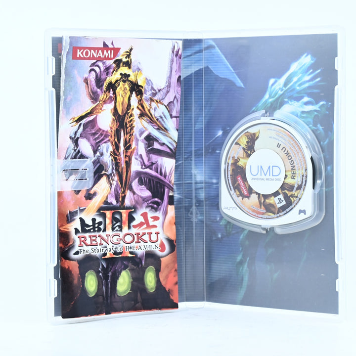 Rengoku II 2: The Stairway to H.E.A.V.E.N - Sony PSP Game + Manual - FREE POST!